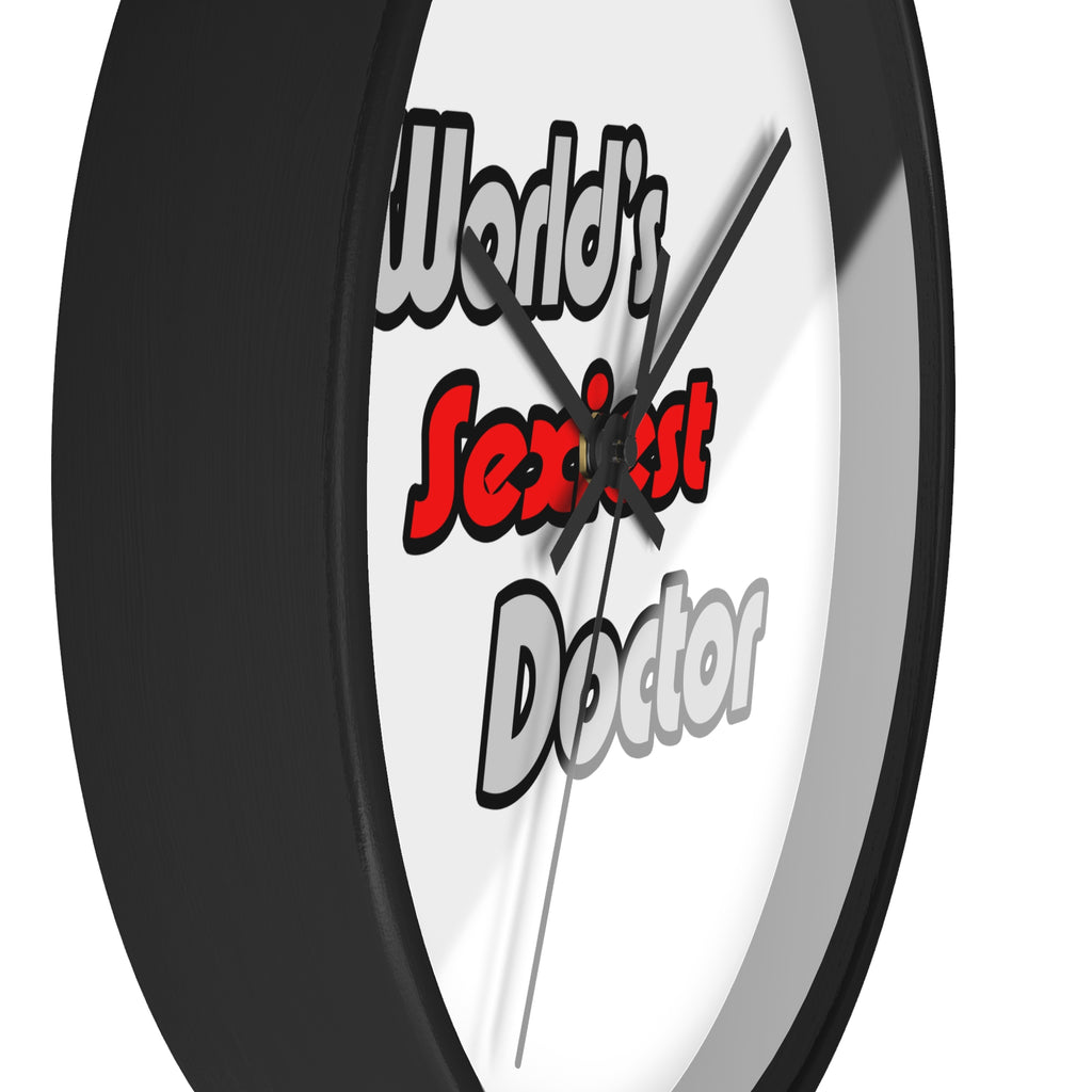 World's Sexiest Doctor - Wall Clock
