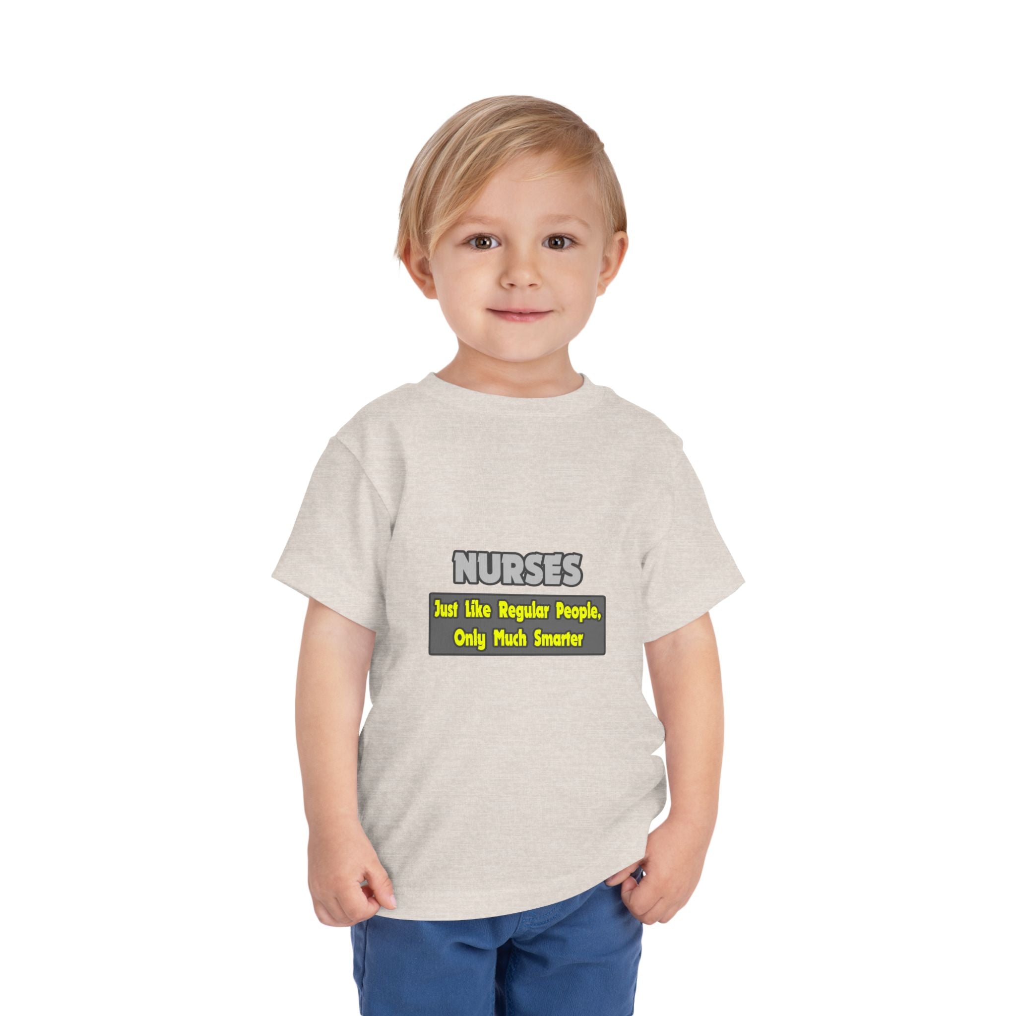 Nurses...Smarter - Toddler Short Sleeve Tee
