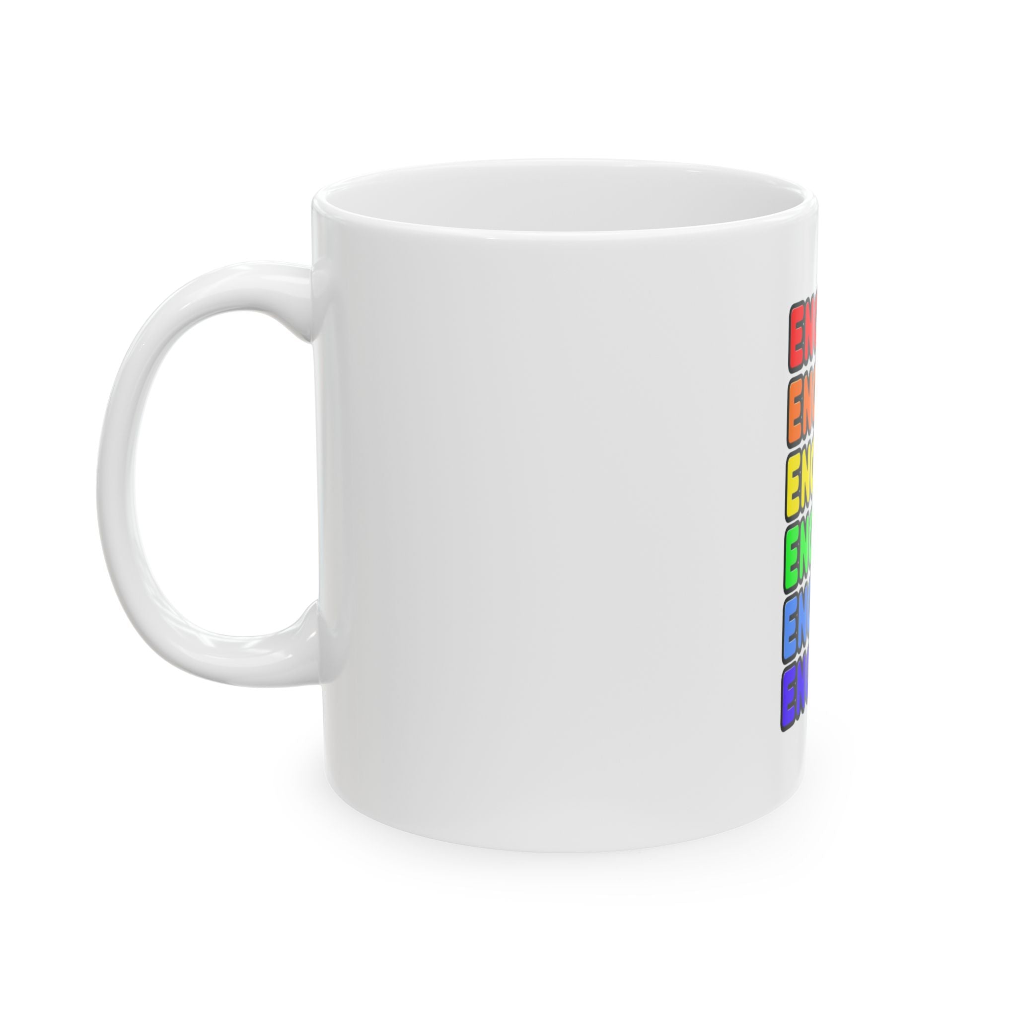 Rainbow Engineer - Ceramic Mug, (11oz, 15oz)