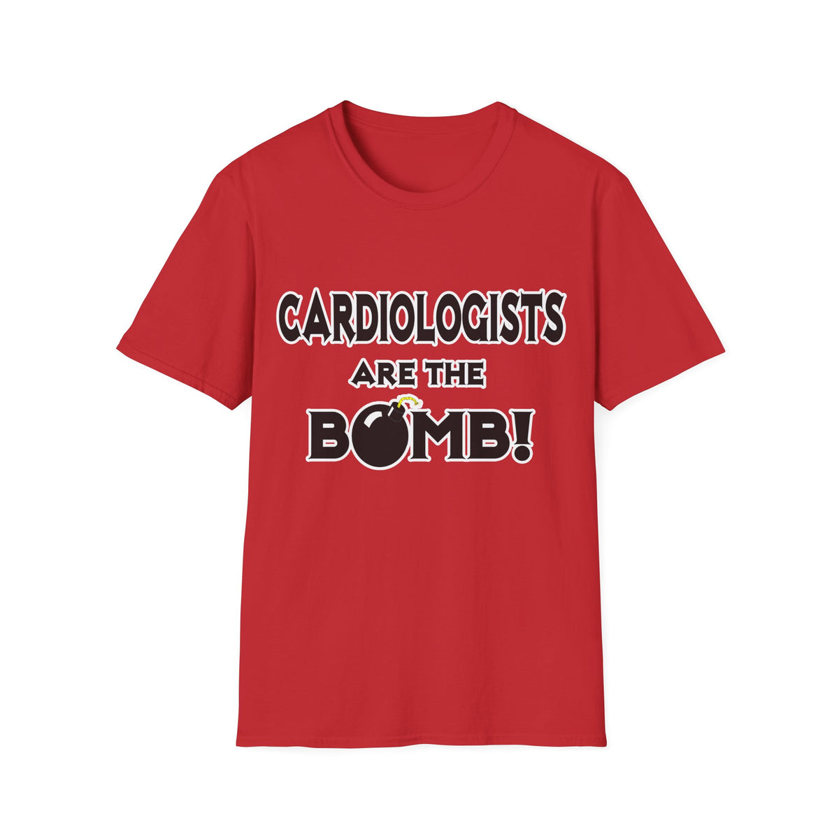 Cardiologists Are The Bomb! - Unisex Softstyle T-Shirt