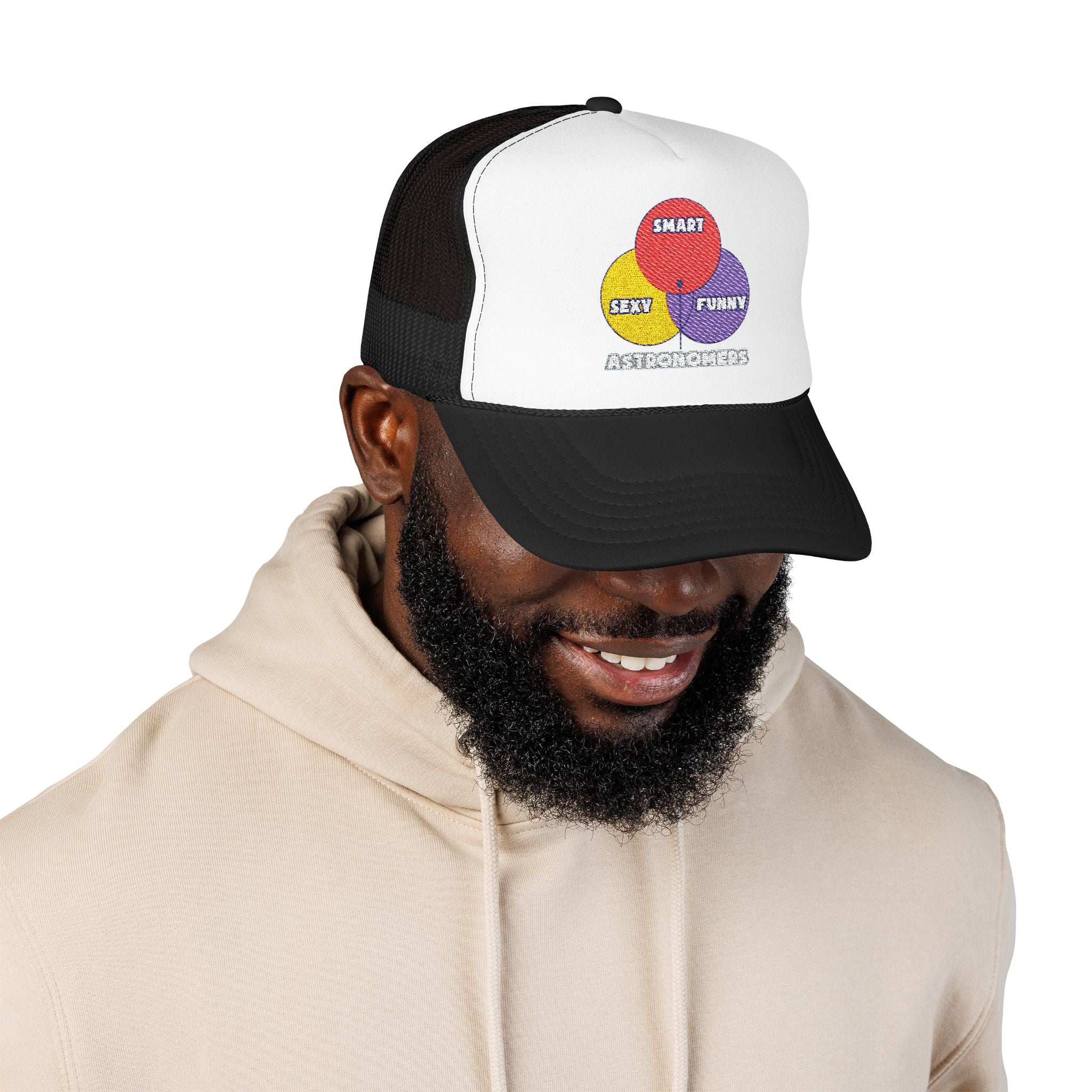 Venn Diagram .. Astronomers - Foam Trucker Hat