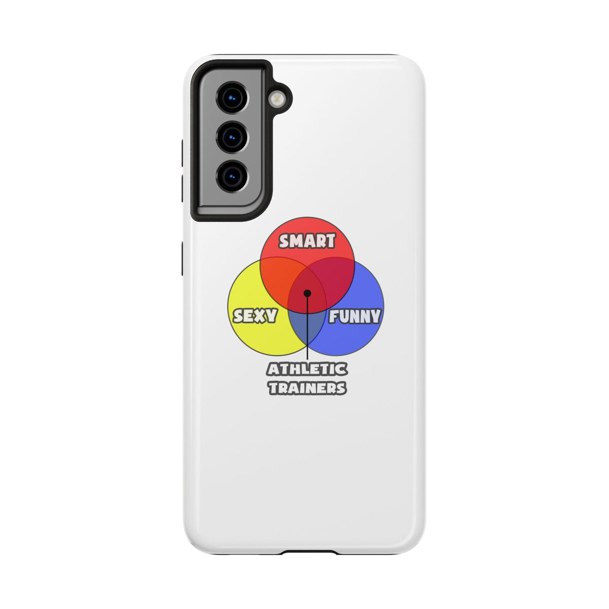 Venn Diagram .. Athletic Trainers - Tough Phone Cases