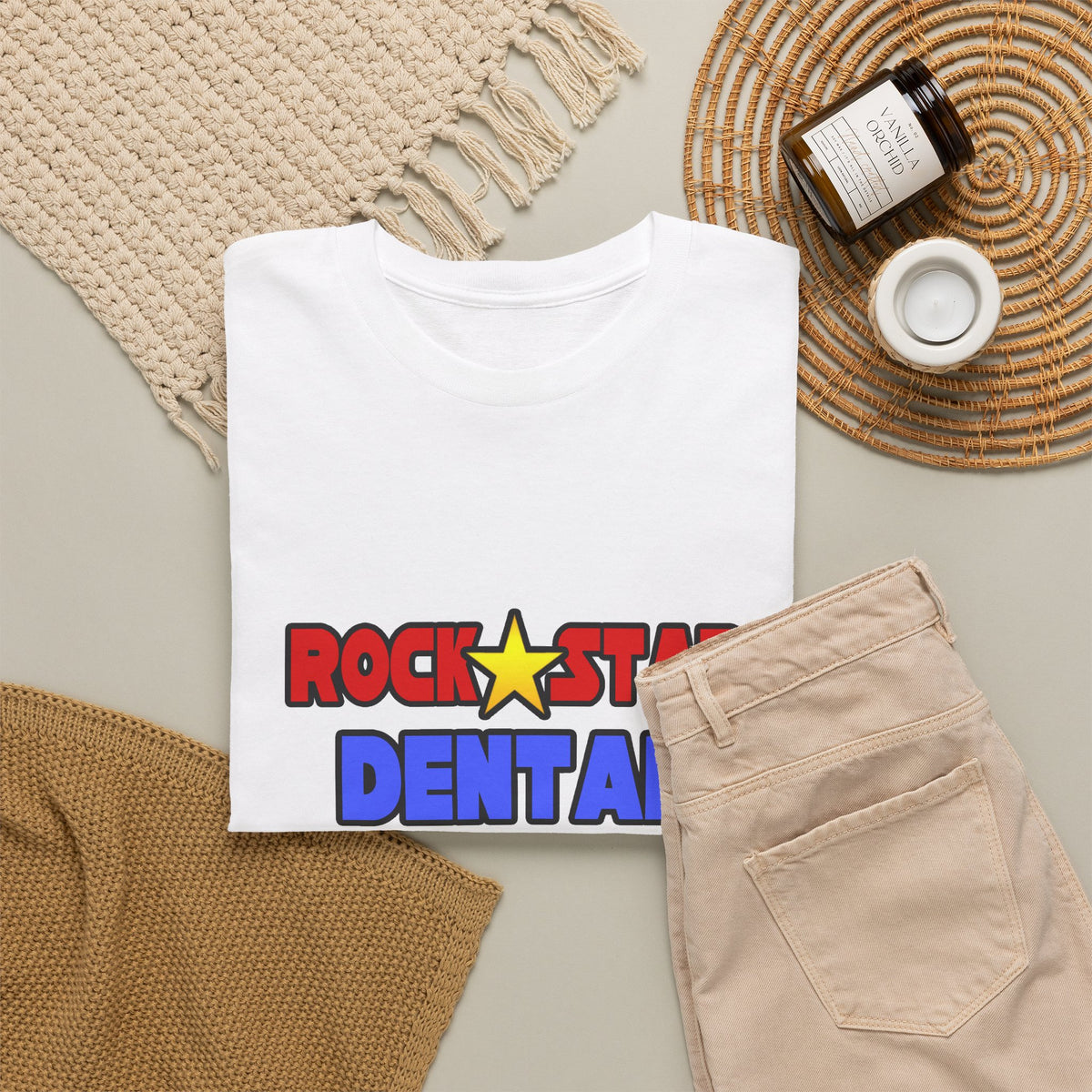 Rock Star Dental Hygienist - Unisex Heavy Cotton Tee