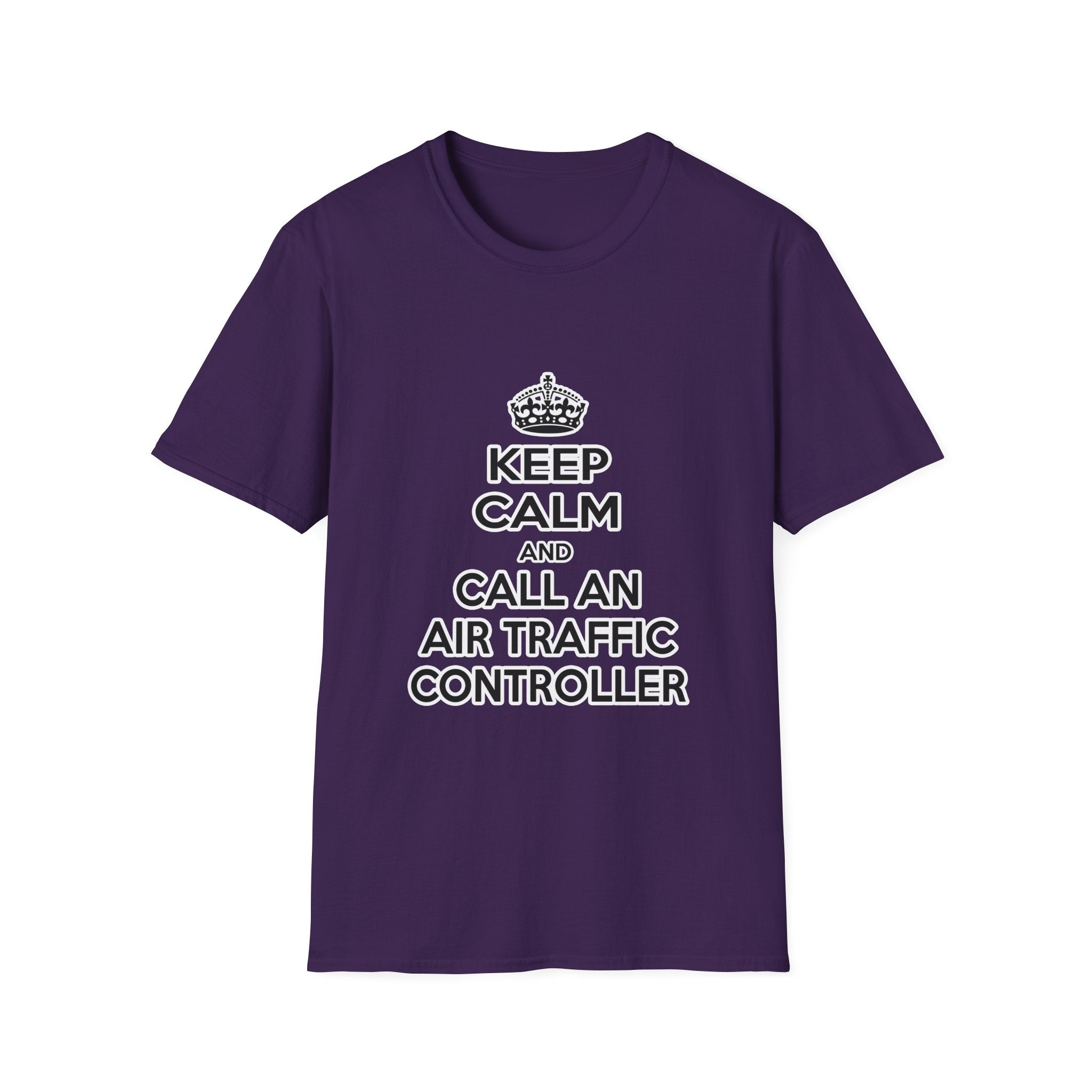 Keep Calm and Call an Air Traffic Controller - Unisex Softstyle T-Shirt