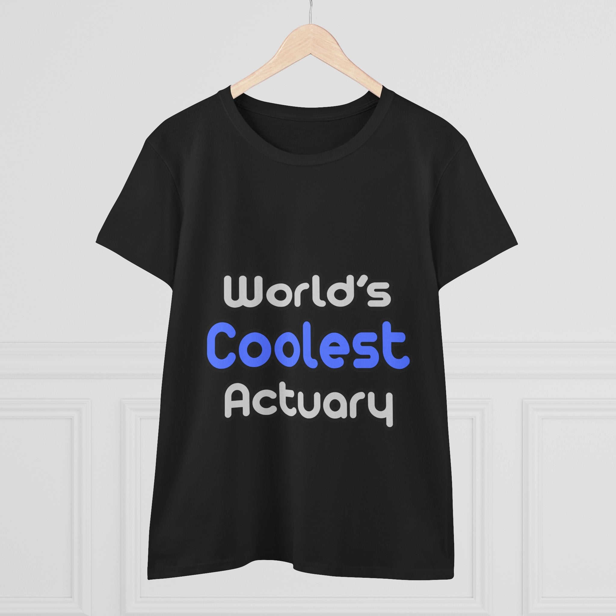 World's Coolest Actuary - Women's Midweight Cotton Tee