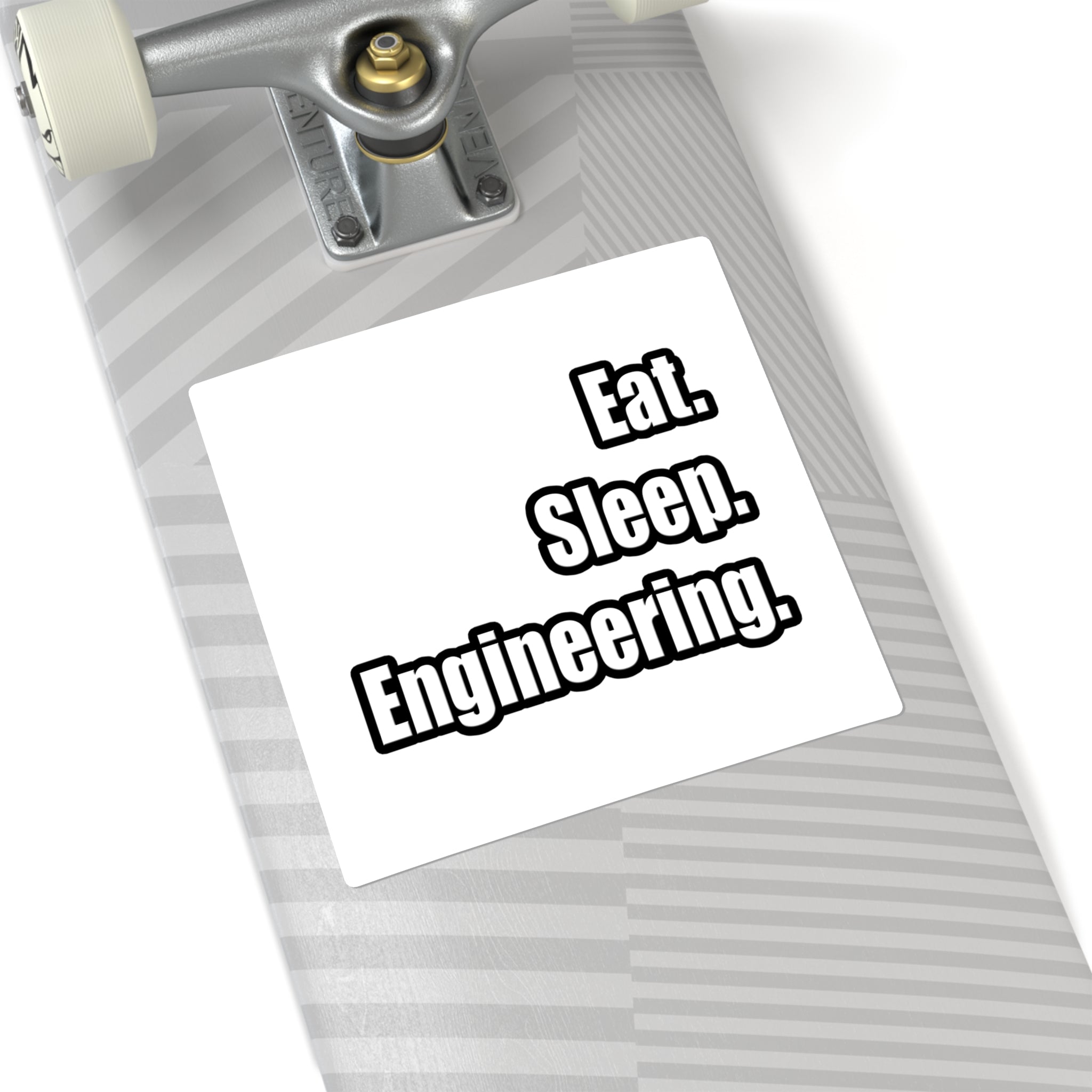 Eat. Sleep. Engineering - Square Stickers