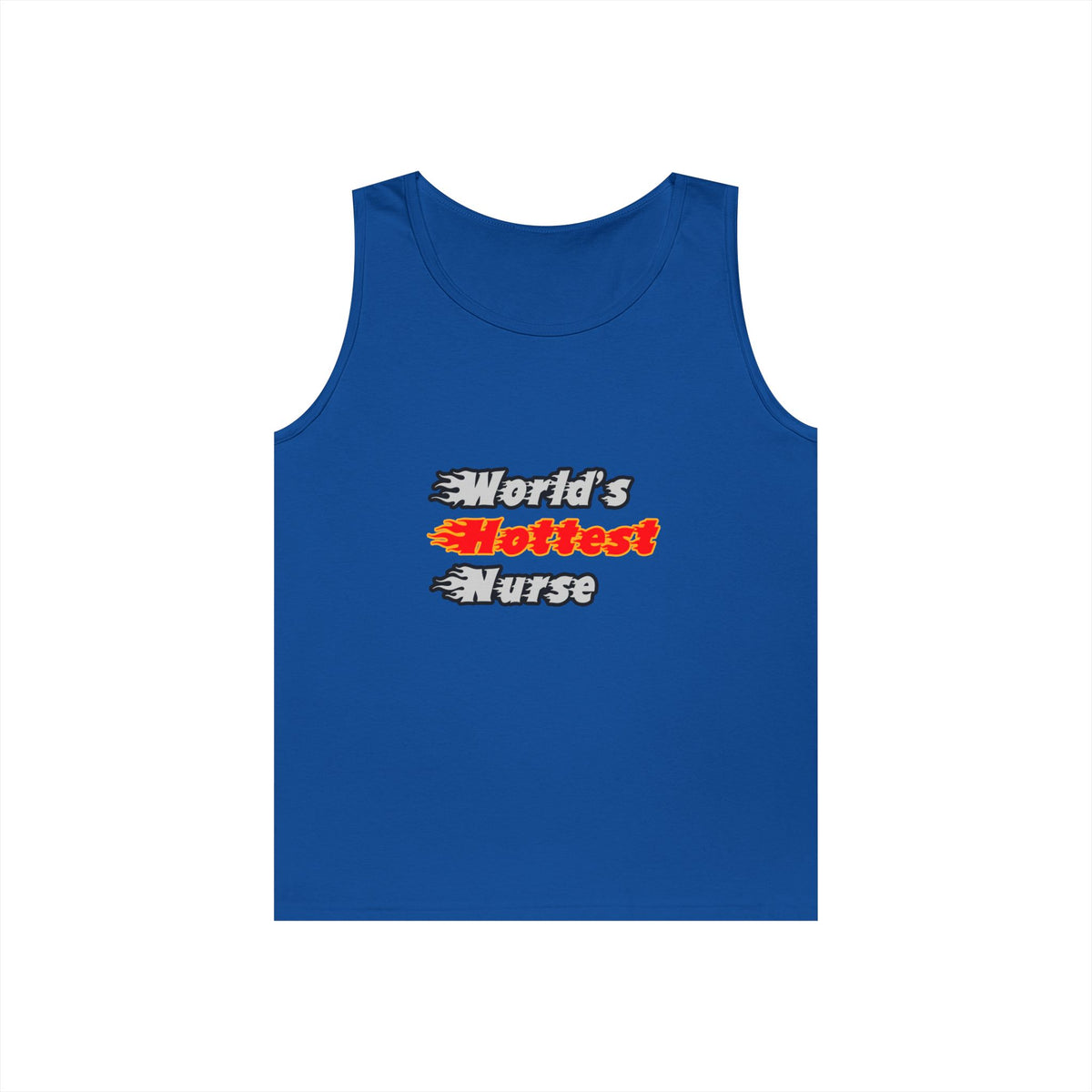World's Hottest Nurse - Unisex Heavy Cotton Tank Top
