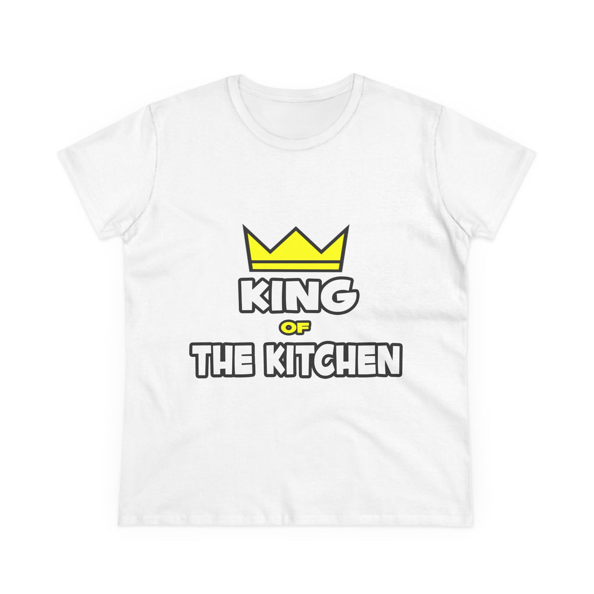 King of the Kitchen - Women's Midweight Cotton Tee