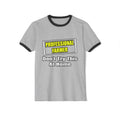 Professional Farmer...Don't Try This At Home - Unisex Cotton Ringer T-Shirt