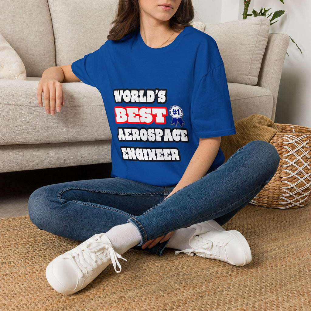 World's Best Aerospace Engineer - Unisex Softstyle T-Shirt