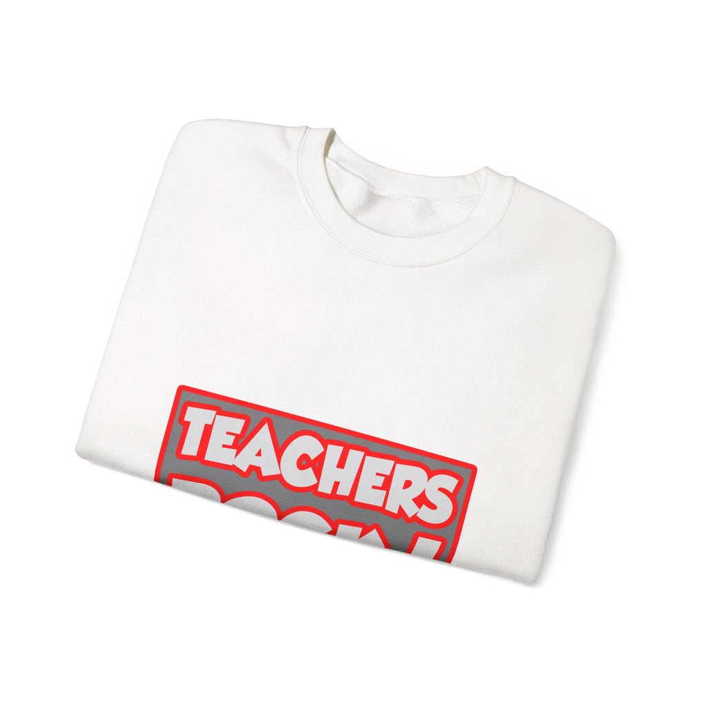 Teachers Rock! - Unisex Heavy Blend™ Crewneck Sweatshirt