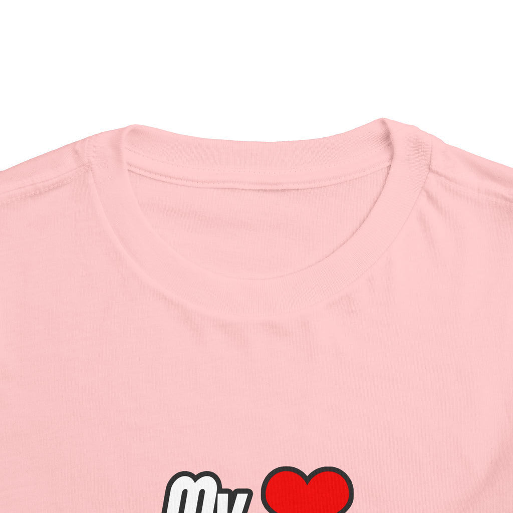 My Heart Belongs To A Doctor - Toddler Short Sleeve Tee