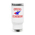 Super Architect - Stainless Steel Travel Mug with Handle, 14oz