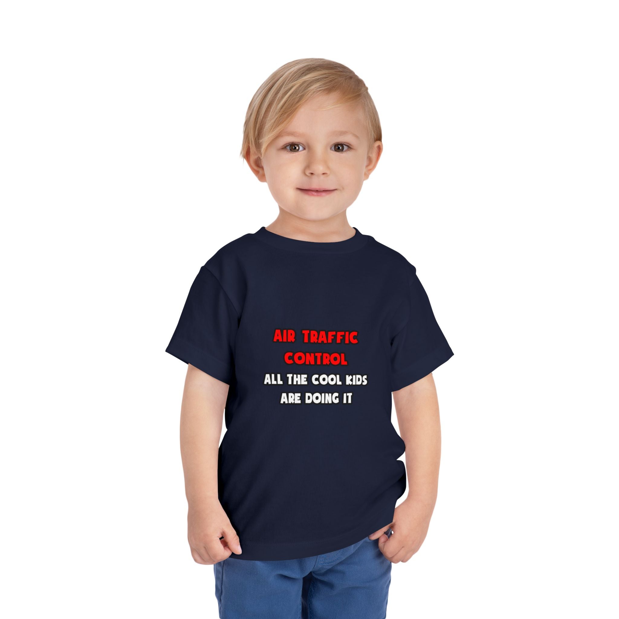 Funny Air Traffic Controller Shirts - Toddler Short Sleeve Tee