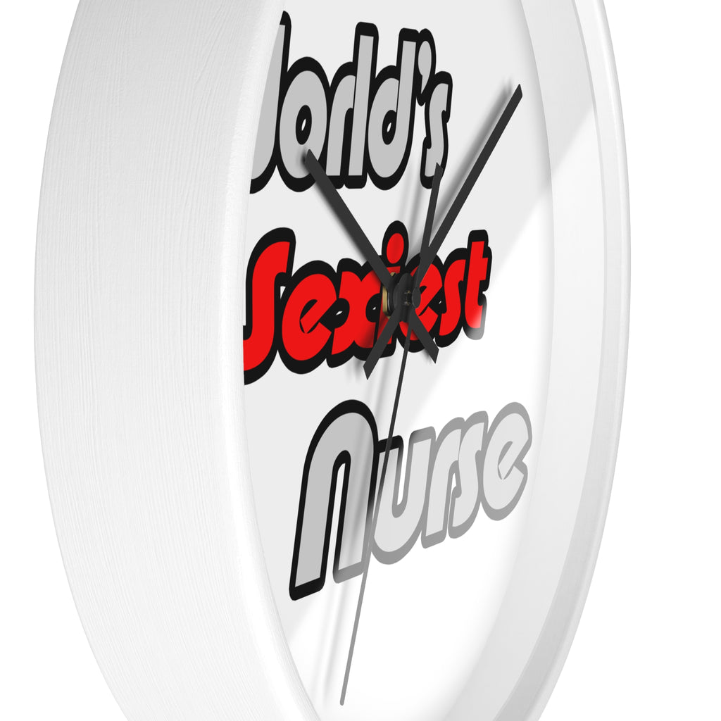 World's Sexiest Nurse - Wall Clock