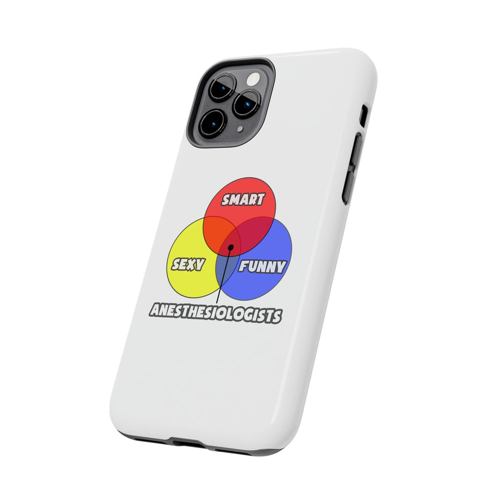 Venn Diagram .. Anesthesiologists - Tough Phone Cases