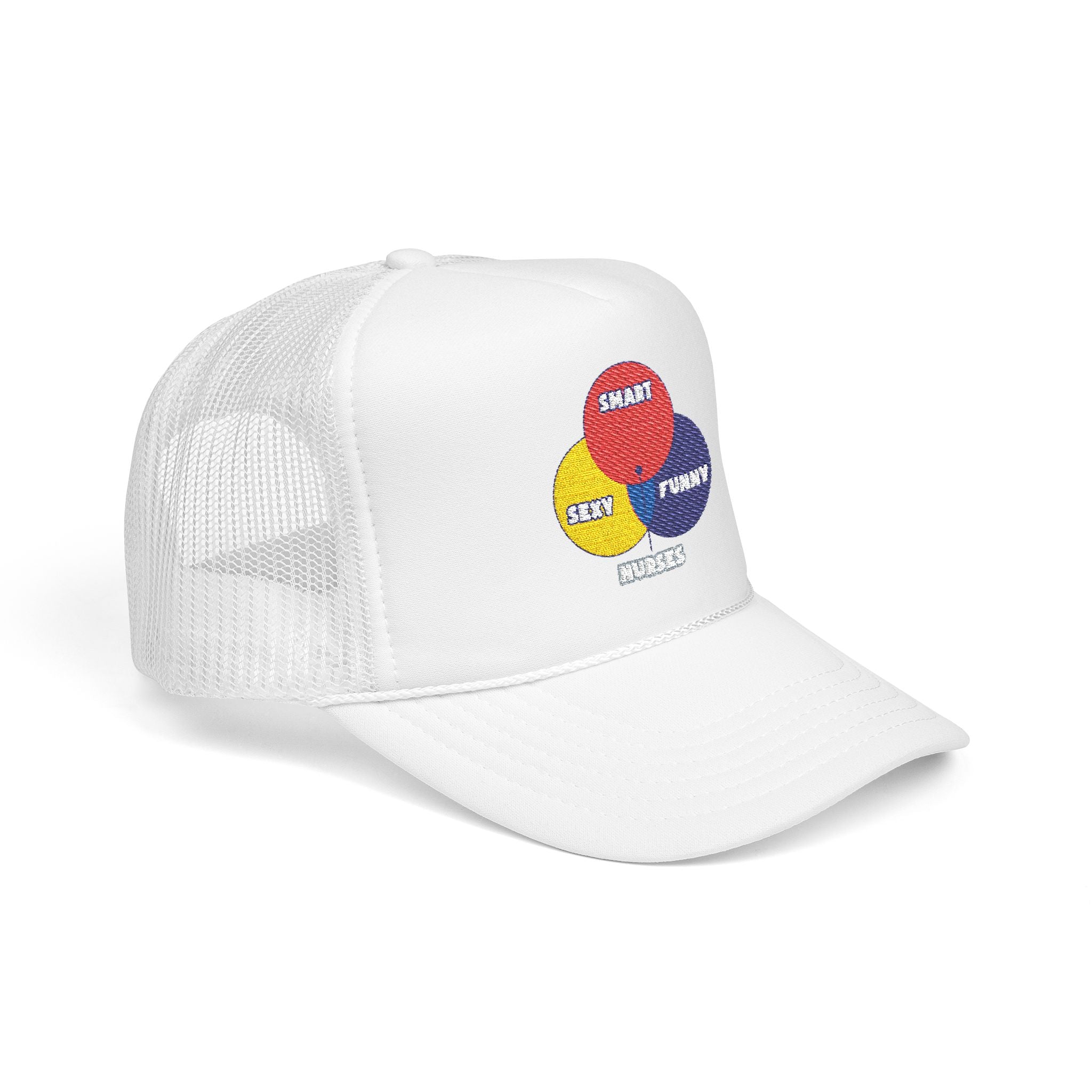 Venn Diagram .. Nurses - Foam Trucker Hat