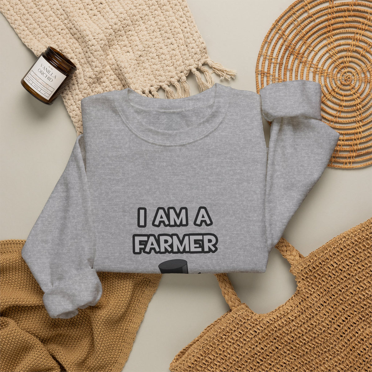 I Am A Farmer ... Not A Magician - Unisex Heavy Blend™ Crewneck Sweatshirt