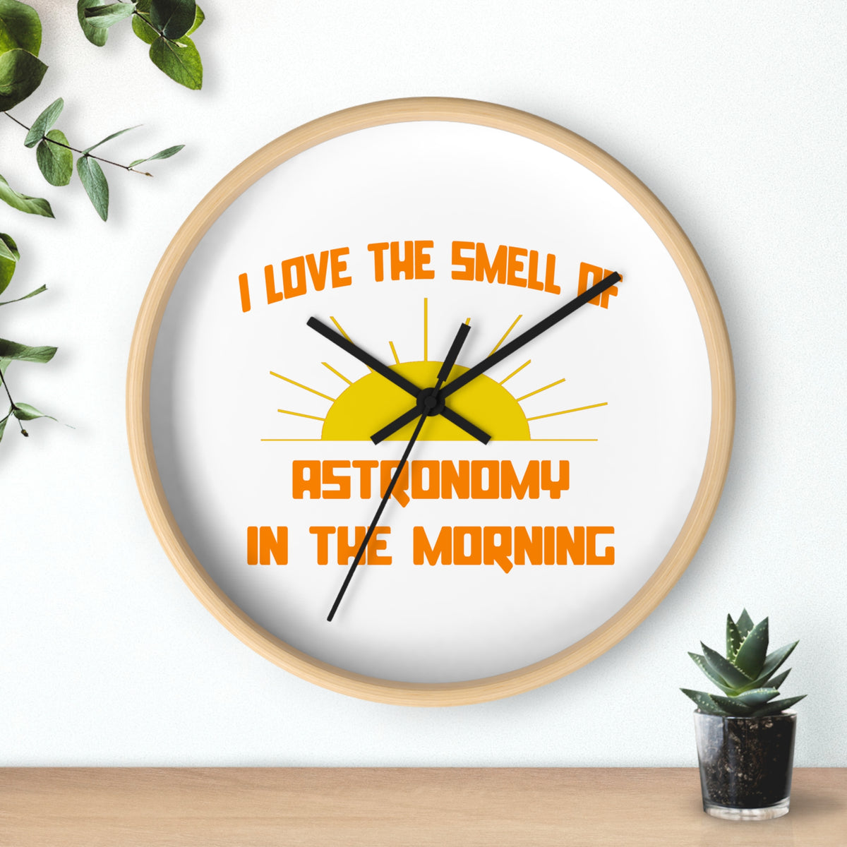Smell of Astronomy in the Morning - Wall Clock