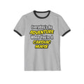 Everyday's An Adventure .. Cardiac Nurse - Unisex Cotton Ringer T-Shirt