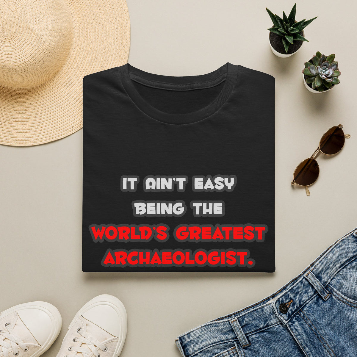 World's Greatest Archaeologist Joke - Unisex Softstyle T-Shirt