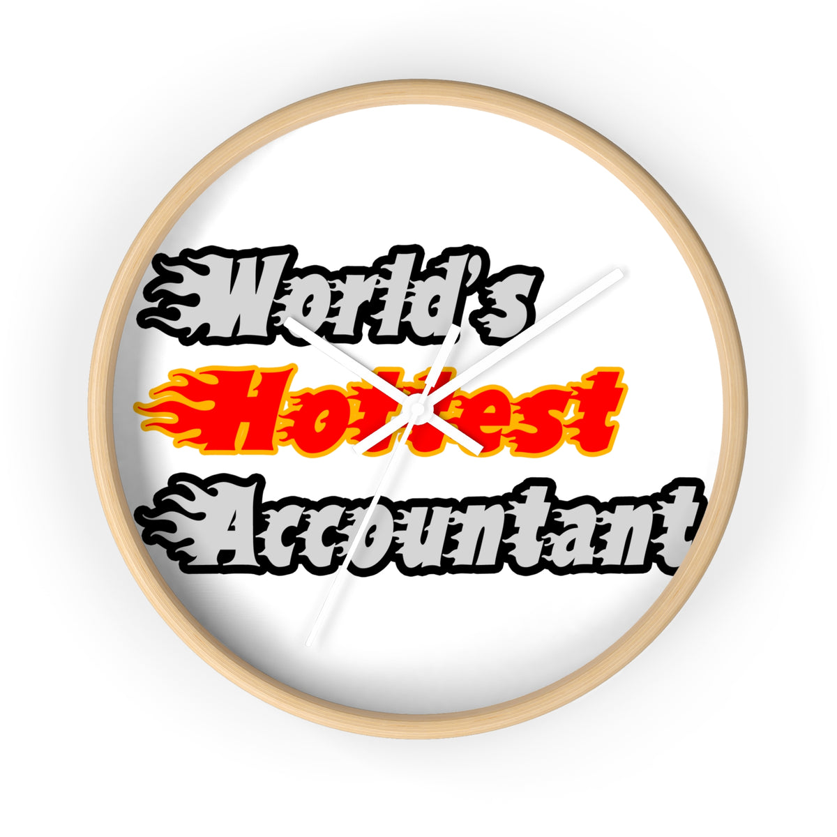 World's Hottest Accountant - Wall Clock
