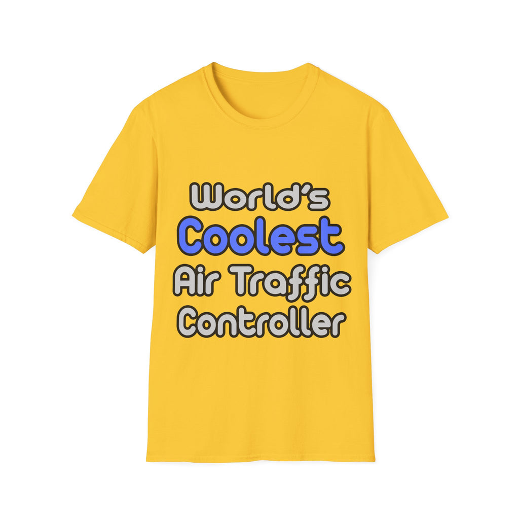 World's Coolest Air Traffic Controller - Unisex Softstyle T-Shirt