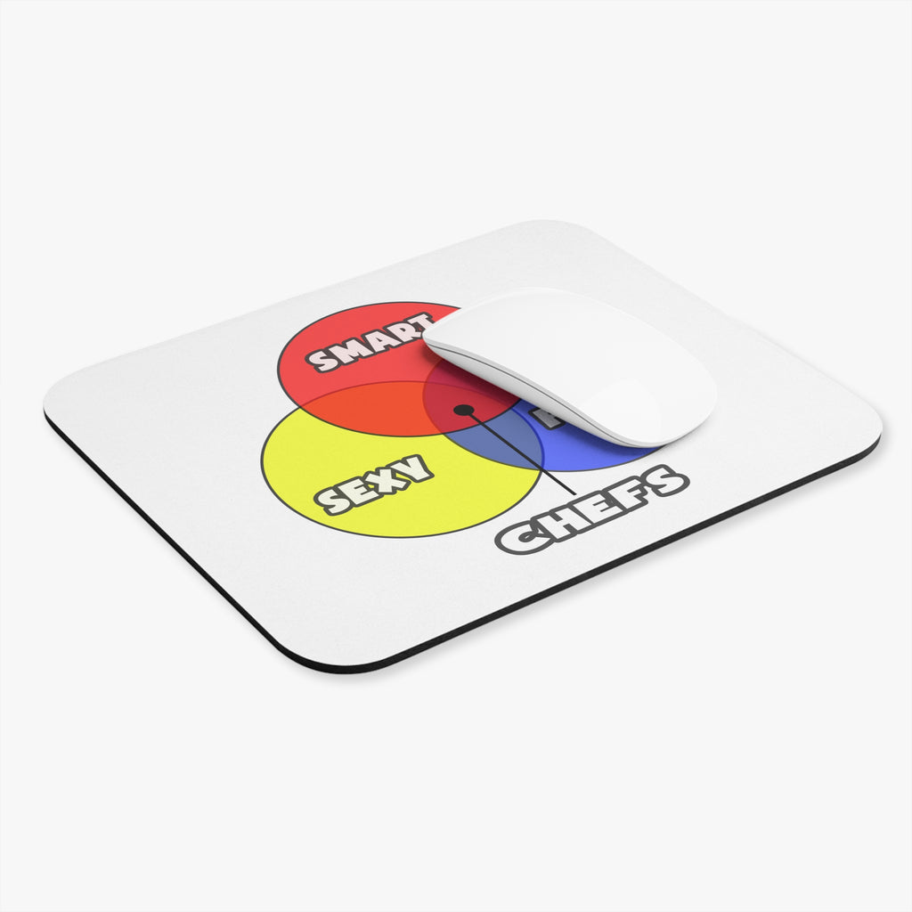 Venn Diagram .. Chefs - Mouse Pad (Rectangle)