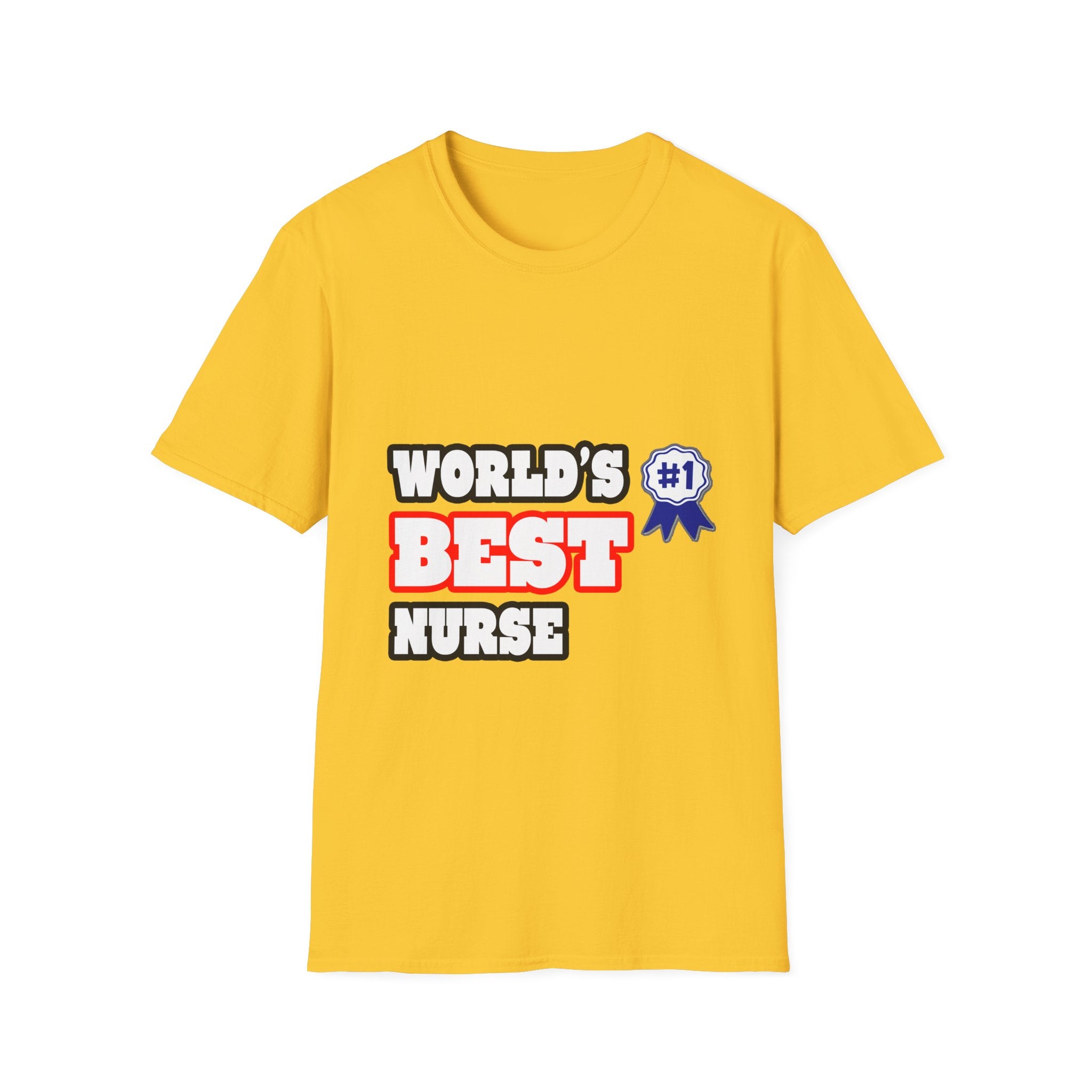 World's Best Nurse - Unisex Softstyle T-Shirt