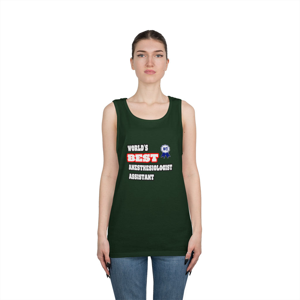 World's Best Anesthesiologist Assistant - Unisex Heavy Cotton Tank Top