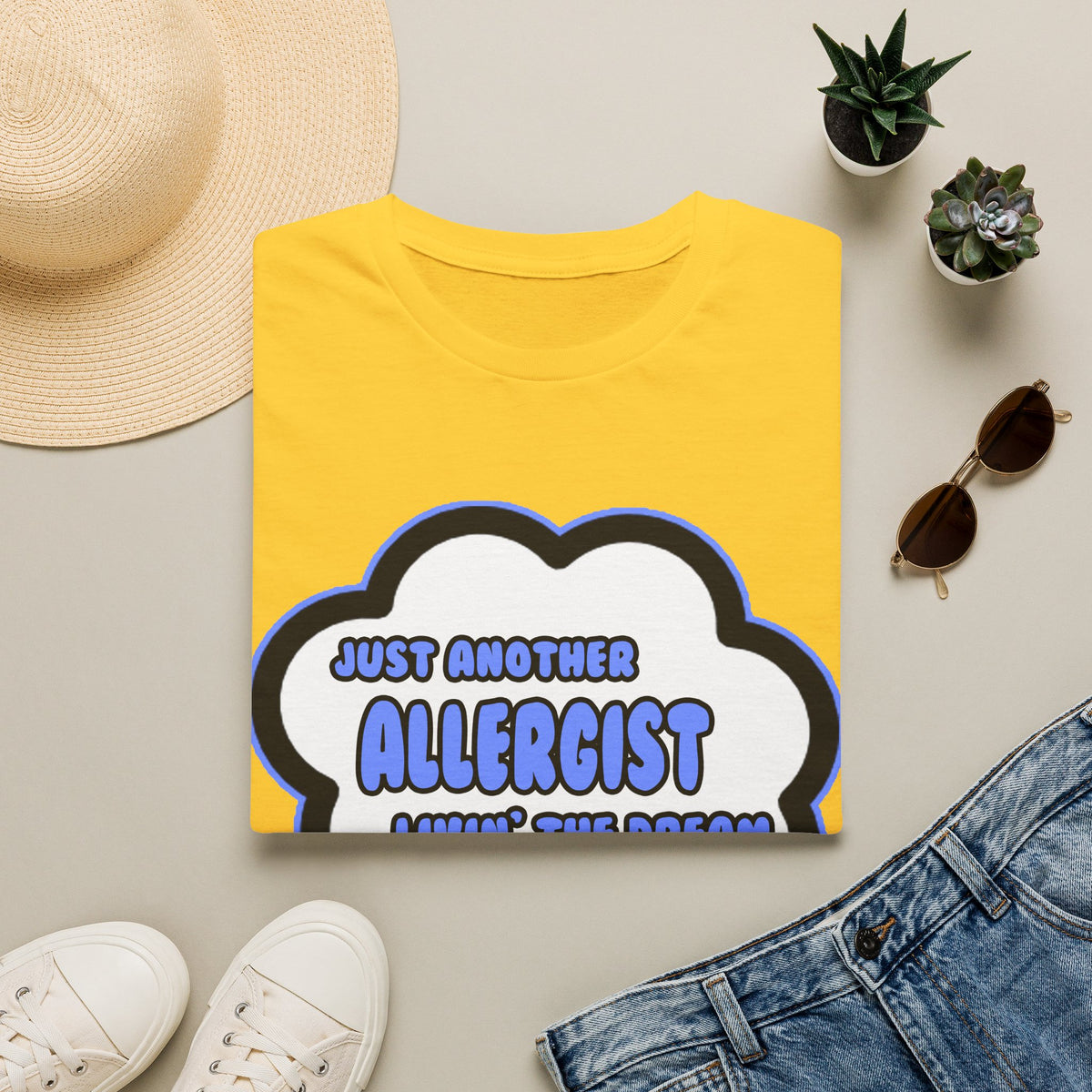 Allergist .. Livin' The Dream - Unisex Softstyle T-Shirt