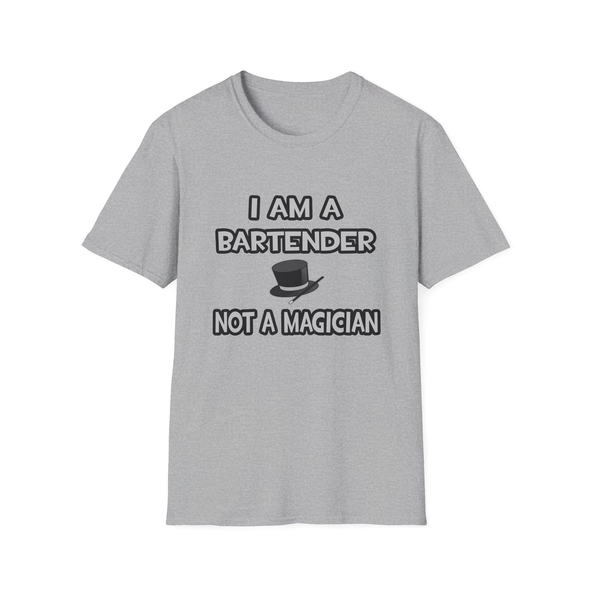 I Am A Bartender ... Not A Magician - Unisex Softstyle T-Shirt