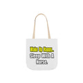 Sleep With a Nurse - Canvas Tote Bag, 5-Color Straps