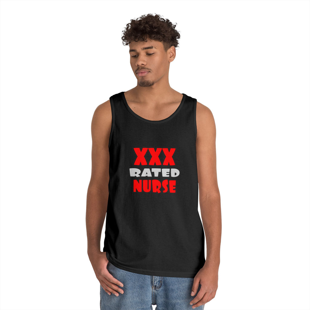 XXX Rated Nurse - Unisex Heavy Cotton Tank Top