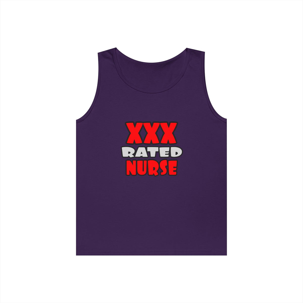 XXX Rated Nurse - Unisex Heavy Cotton Tank Top