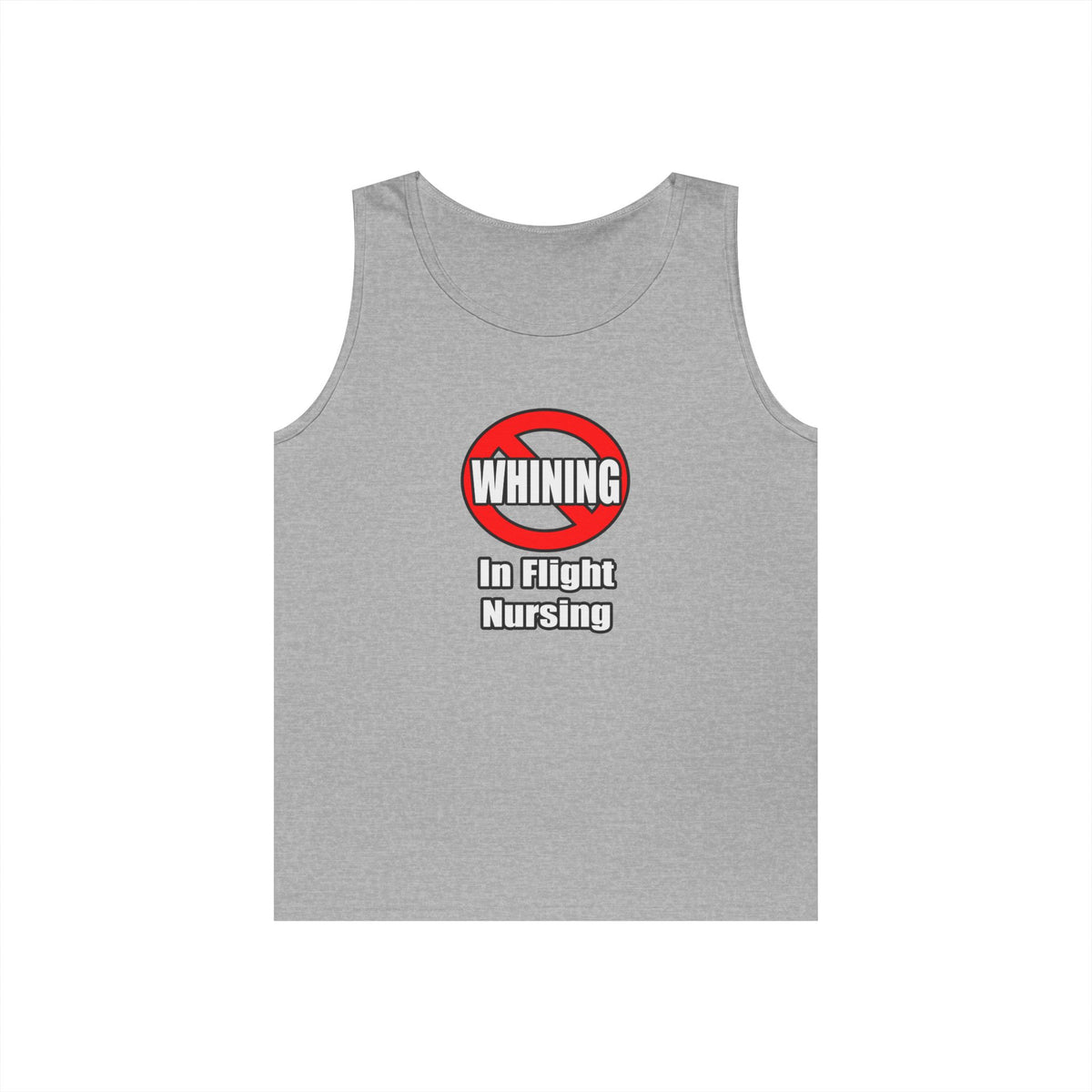 No Whining In Flight Nursing - Unisex Heavy Cotton Tank Top