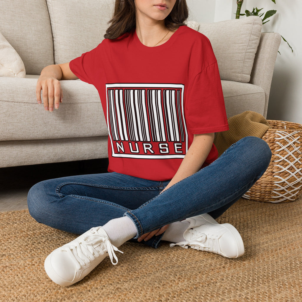 Barcode Nurse - Unisex Softstyle T-Shirt