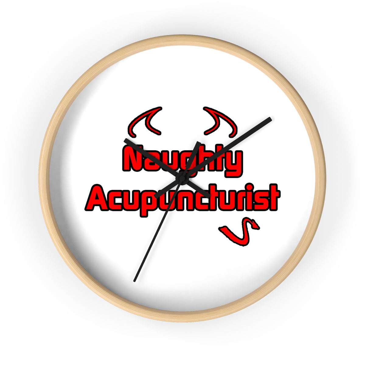 Naughty Acupuncturist - Wall Clock