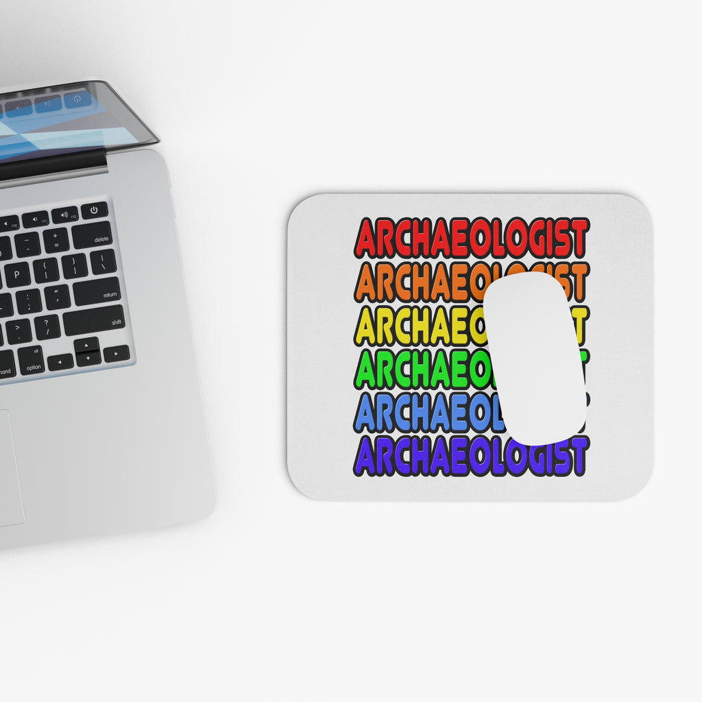 Rainbow Archaeologist - Mouse Pad (Rectangle)