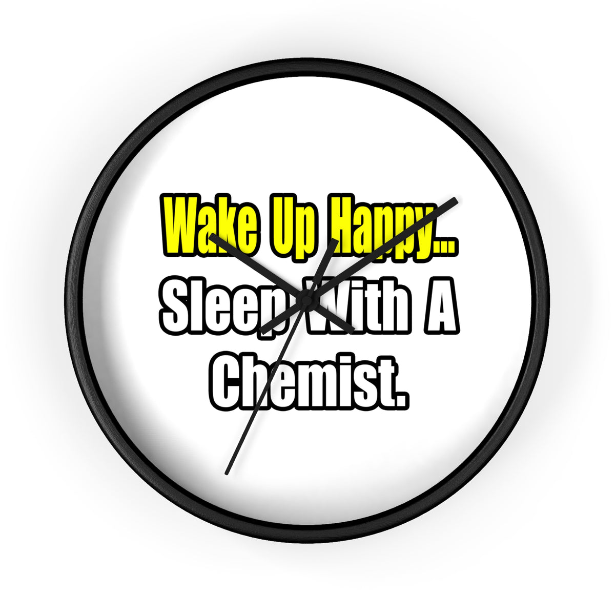 Sleep With Chemist - Wall Clock