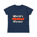 World's Hottest Farmer - Women's Midweight Cotton Tee