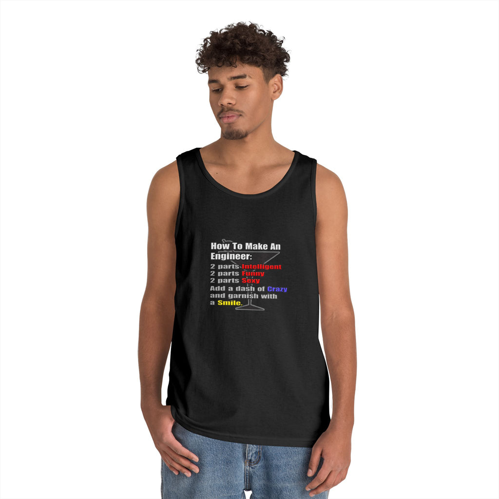 How To Make an Engineer - Unisex Heavy Cotton Tank Top