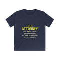 Attorney...Superior Intelligence - Kids Softstyle Tee