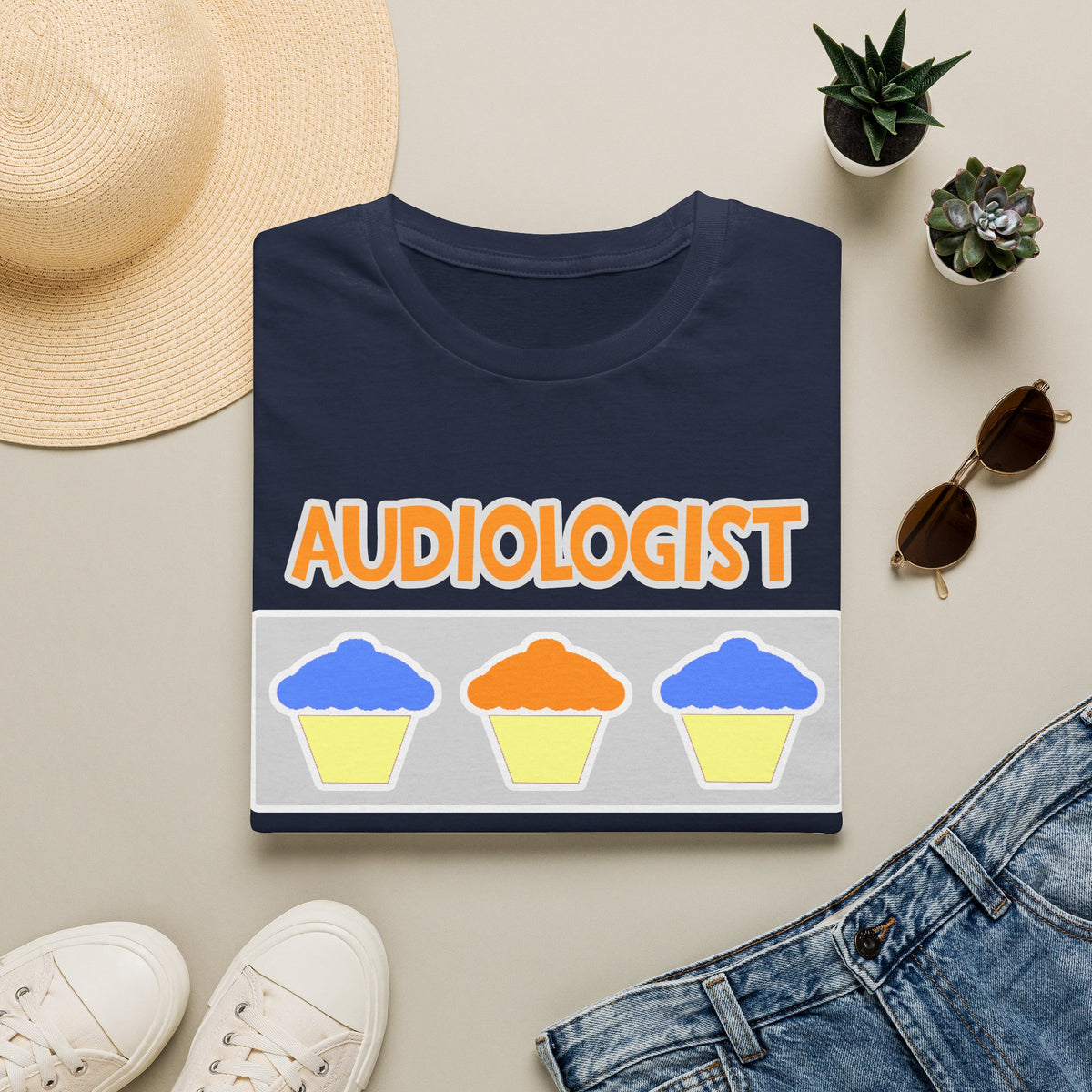 Audiologist ... Will Work For Cupcakes - Unisex Softstyle T-Shirt