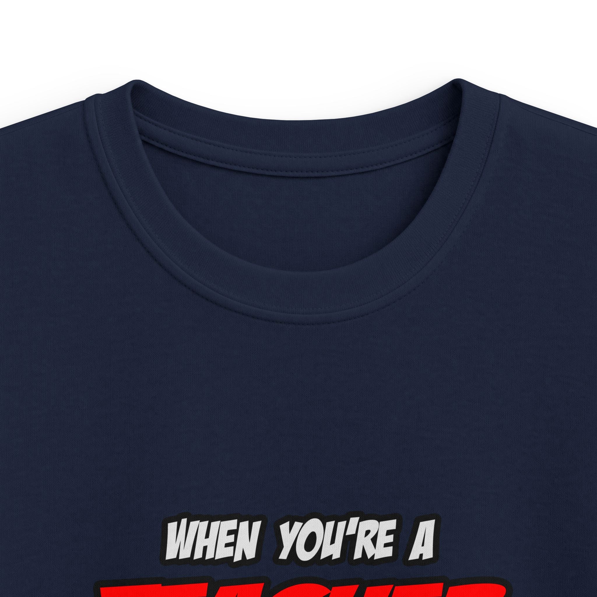 Teacher .. OMG WTF LOL - Kids Softstyle Tee