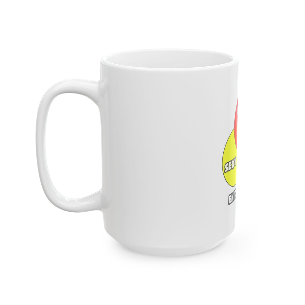 Venn Diagram .. Entomologists - Ceramic Mug, (11oz, 15oz)
