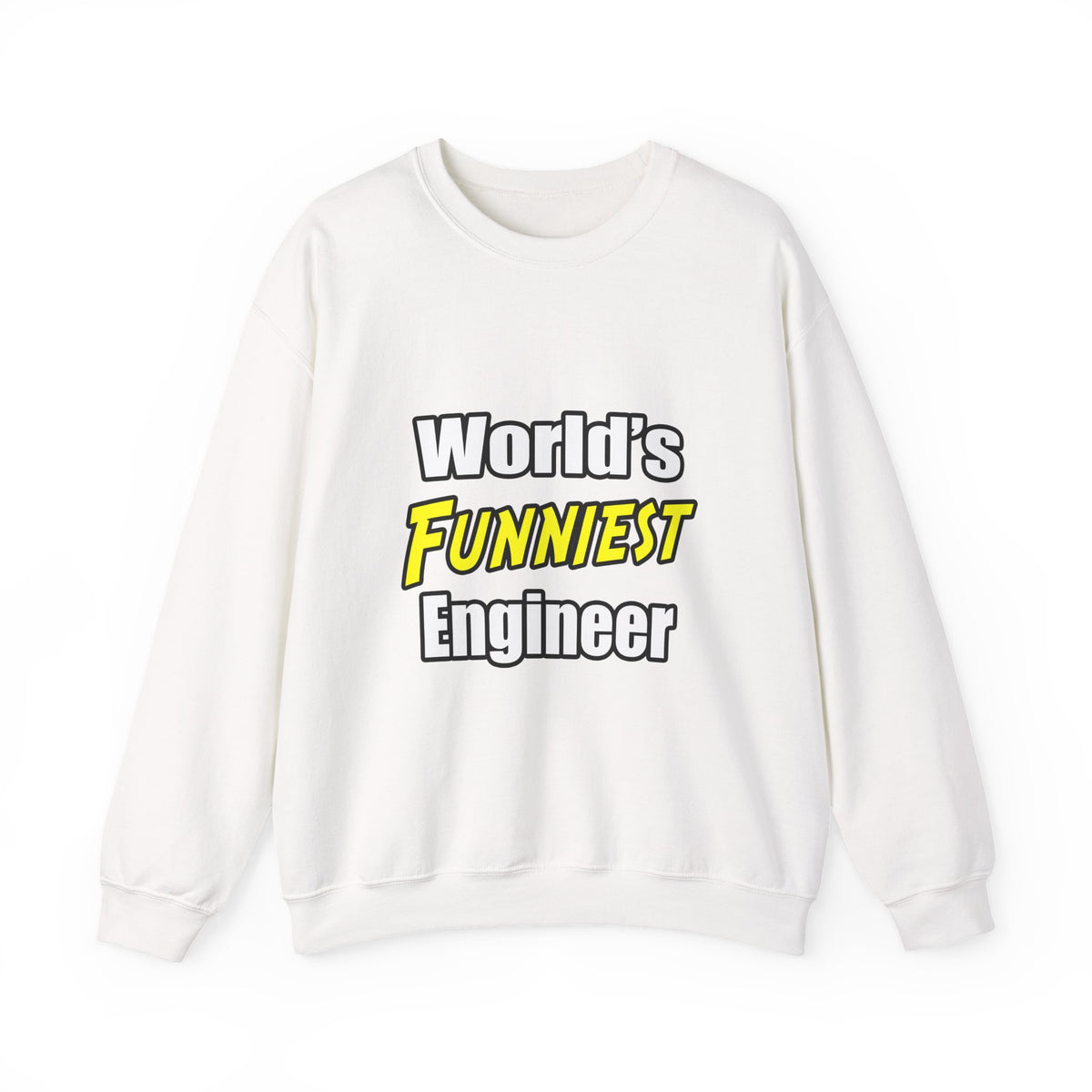 World's Funniest Engineer - Unisex Heavy Blend™ Crewneck Sweatshirt