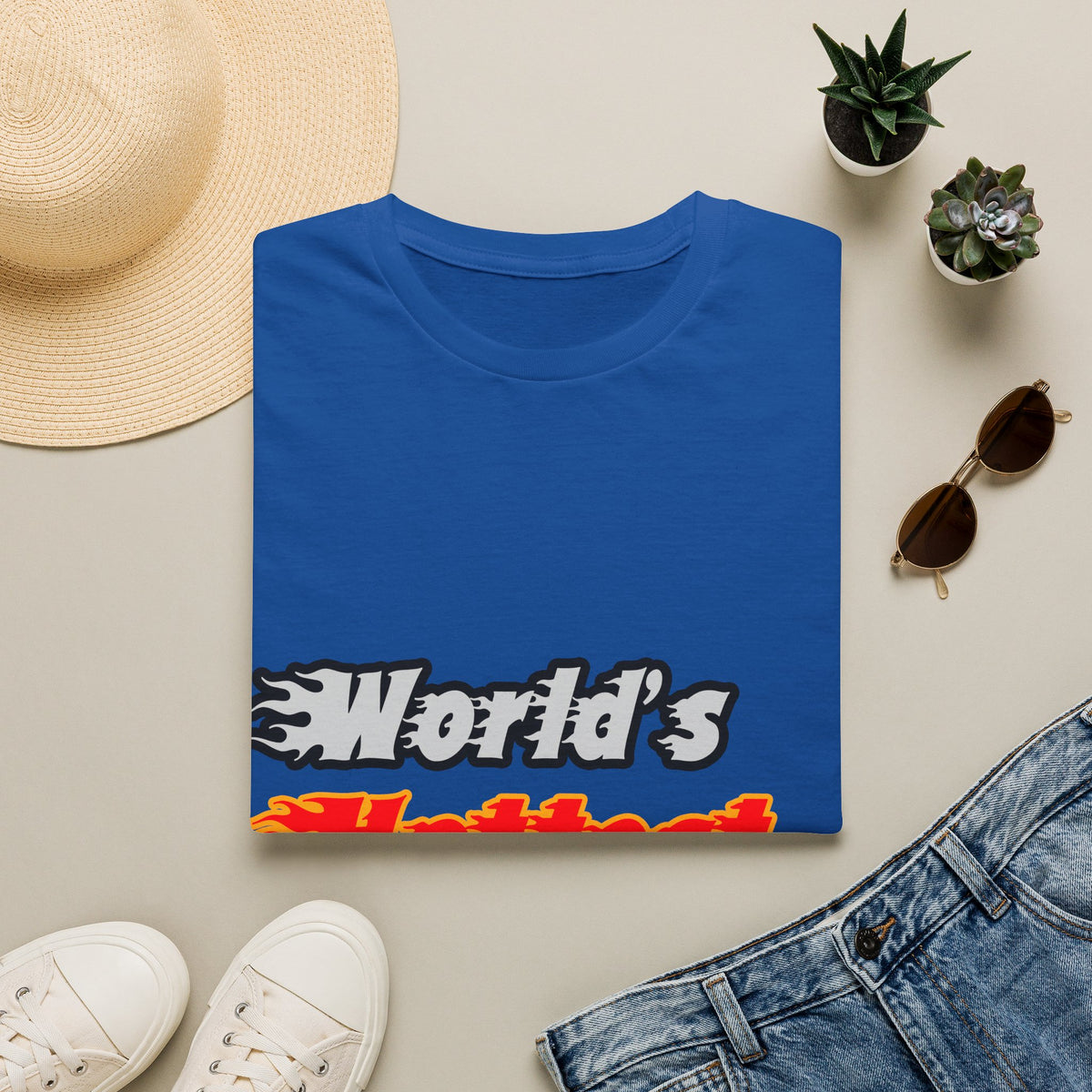 World's Hottest Engineer - Unisex Softstyle T-Shirt