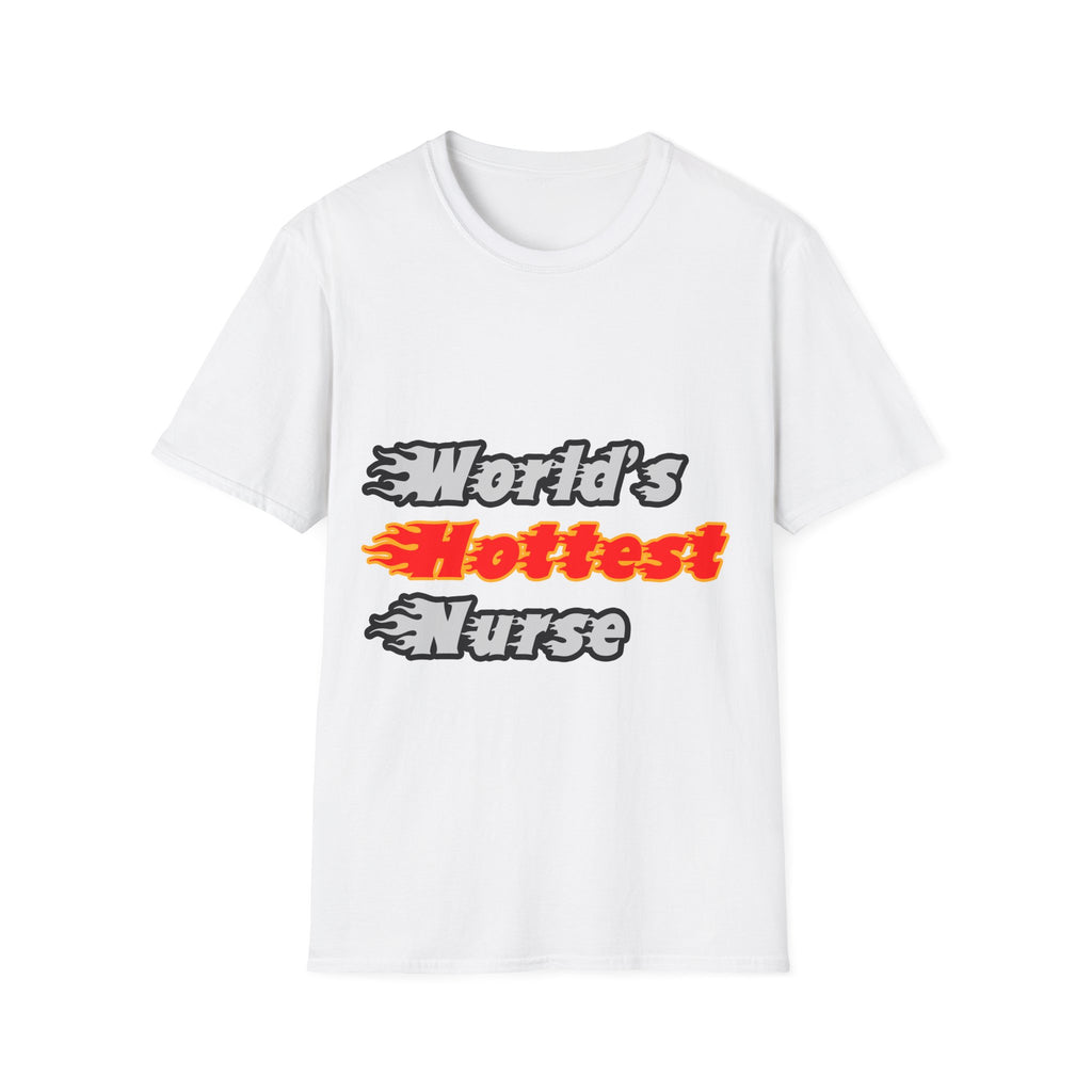 World's Hottest Nurse - Unisex Softstyle T-Shirt