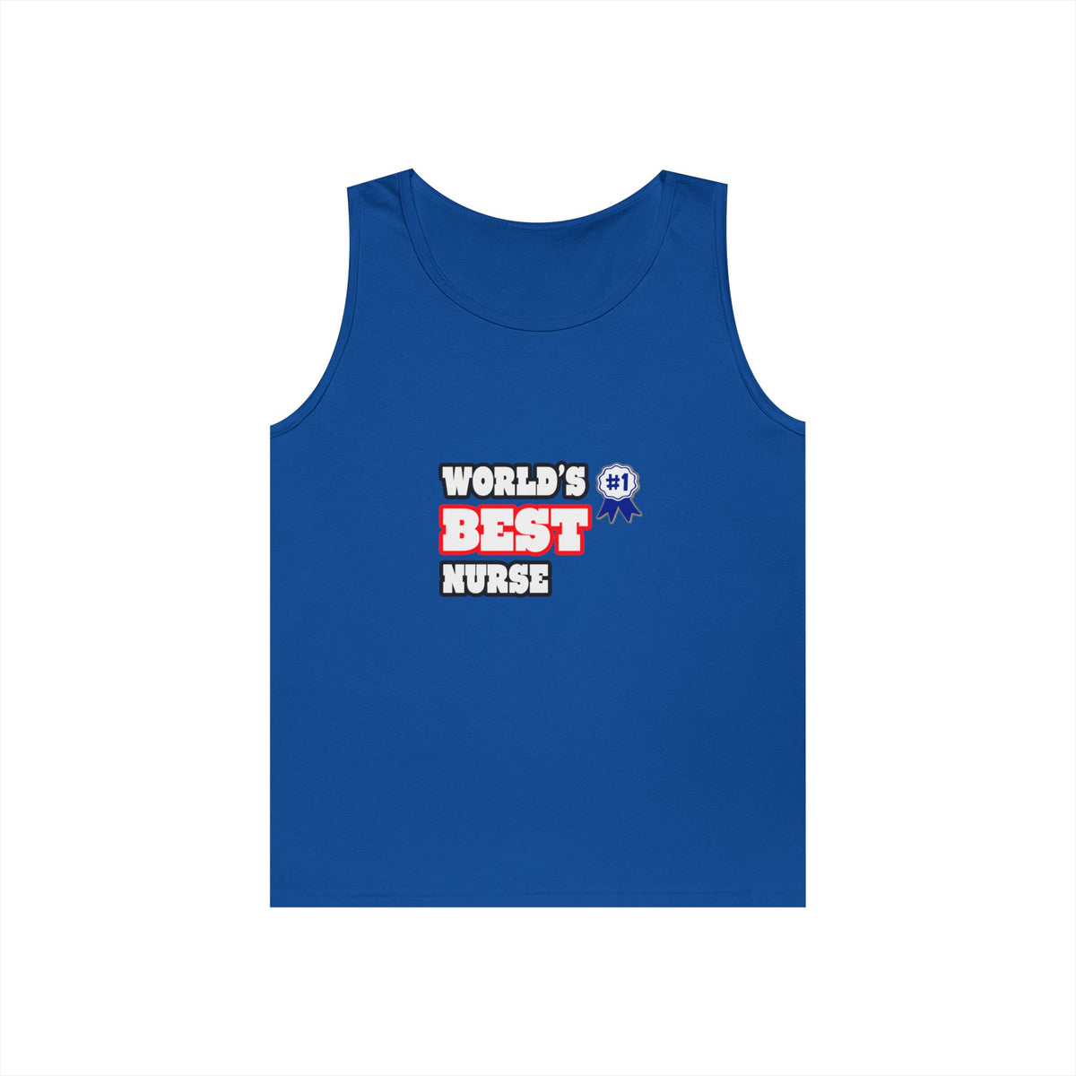 World's Best Nurse - Unisex Heavy Cotton Tank Top